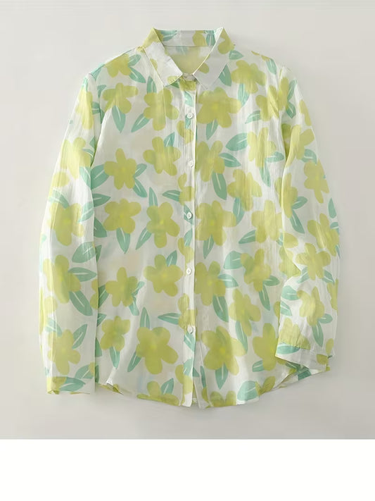 Premium Soft Cotton Digital Print Shirt..🌿🌿