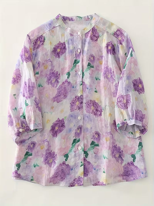 Elegant Casual Wear Pure Cotton Printed Shirt..✨