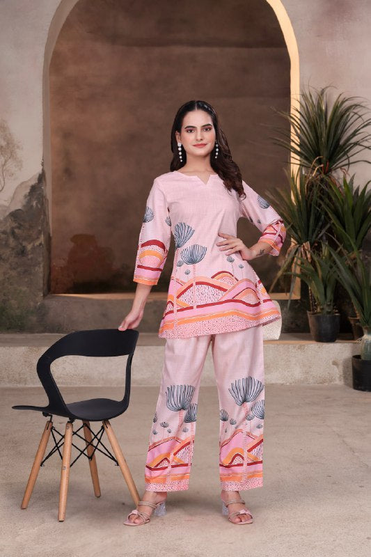 Premium Digital Printed Co-Ord Se