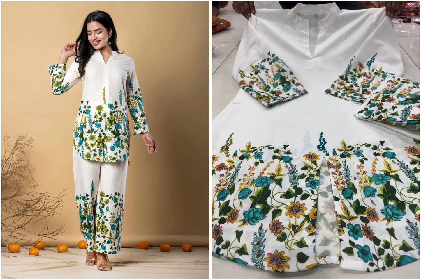Botanical Bliss Cotton Co-Ord Set