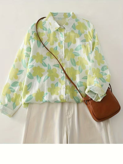 Premium Soft Cotton Digital Print Shirt..🌿🌿