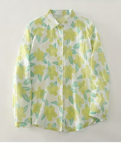 Premium Soft Cotton Digital Print Shirt..🌿🌿