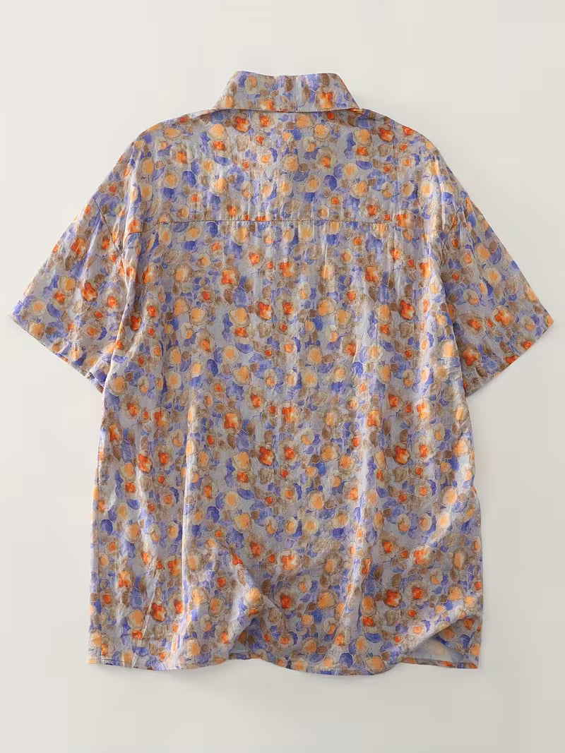 Premium Comfort Fit Cotton  Printed Women’s Shirt..✨