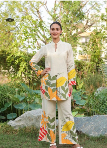Garden Glow Cotton Co-Ord Set