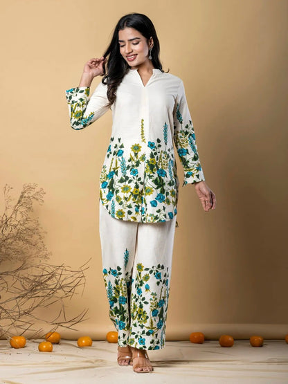 Botanical Bliss Cotton Co-Ord Set