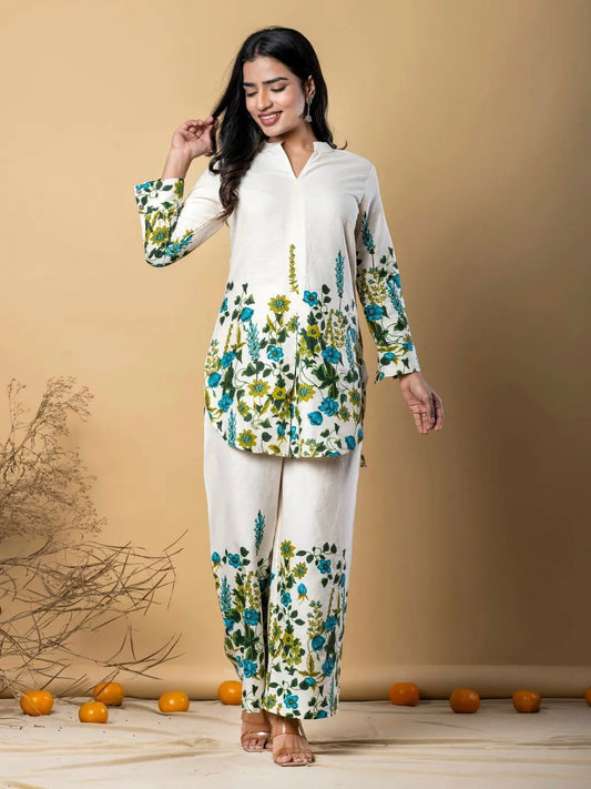 Botanical Bliss Cotton Co-Ord Set